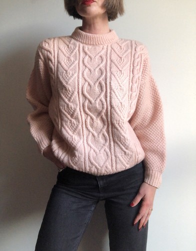 Strick wollpullover hellrosa - wollpullover,