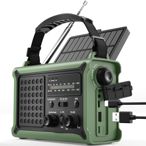 Kurbelradio 12000mah - kurbelradio,