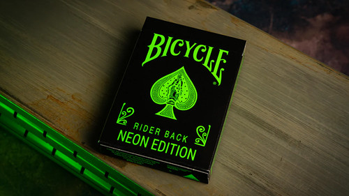 Bicycle neon rider back - bicycle,