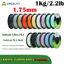 [8 Kaufen, 5 Bezahlen]Creality Soleyin Ultra PLA & PLA Matt 3D-Druckerfilament