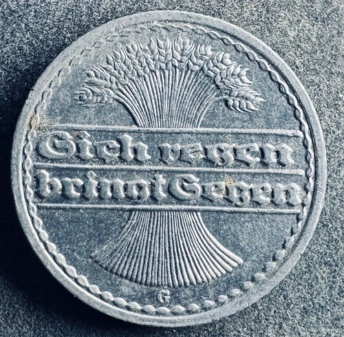 Pfennig 1921 deutsches - 50, g