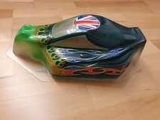 Airbrush Karo Painted Body Kyosho Inferno MP7.5 MP777 MP9 MP10 Neu Unbenutzt 