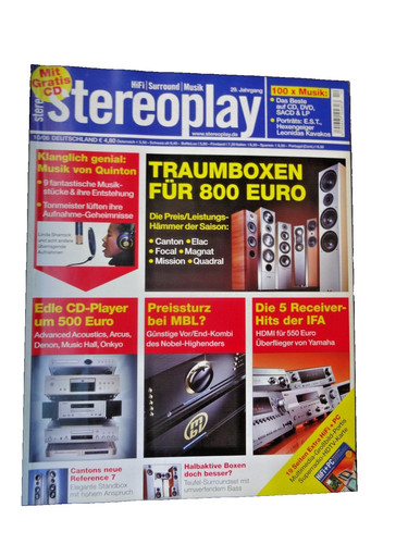 Stereoplay denon avr - stereoplay, 10/06,denon