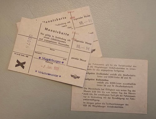 Ddr monatskarten magdeburger - ddr,