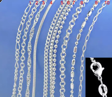 Damen Halskette 925 Silber –