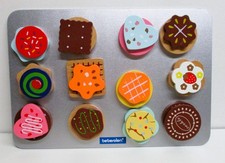 Beberolen Kinderküche Spielküche Zubehör aus Holz, Holzspielzeug Kuchen Sp