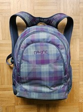 Dakine Rucksack Prom 25 Liter Tartan Lila Grün Schule Laptop Uni viele Fächer