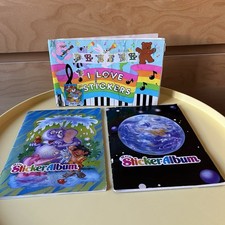 (Lesen!) 3x Stickeralbum 90er