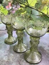 3 Antike Gläser Römer