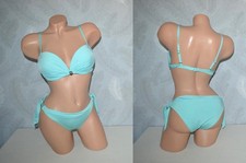 Hellblauer PUSH UP Bikini von