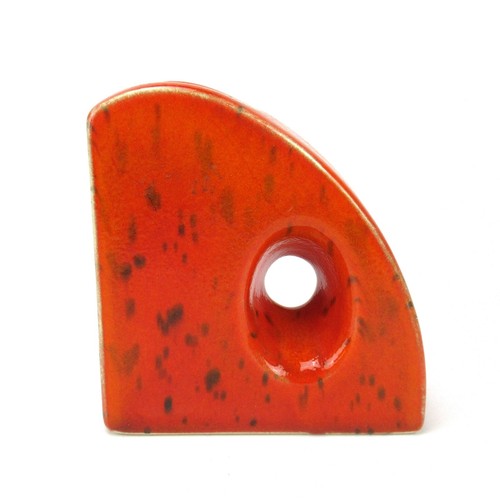 Designer keramik vase - vase, orange