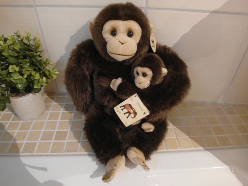 Wwf plüschtier schimpanse - wwf, mit