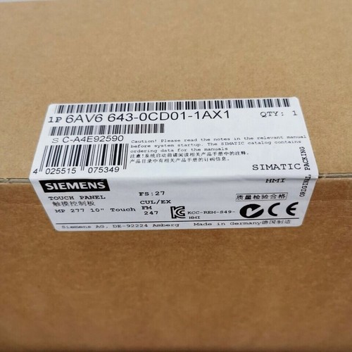 1pc new sealed siemens - sealed, 6av6