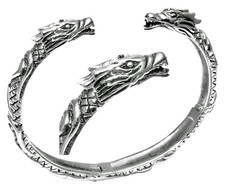 925 Silber Wikinger Armreif