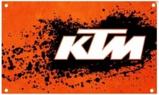 KTM Motorrad PKW Racing Banner