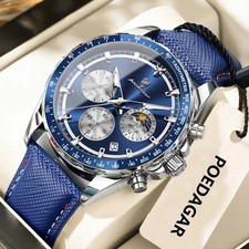 Herren Chronograph Armbanduhr