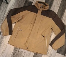 Windbreaker Regenjacke Herren Beige Gr. 54 XL ohne Kapuze