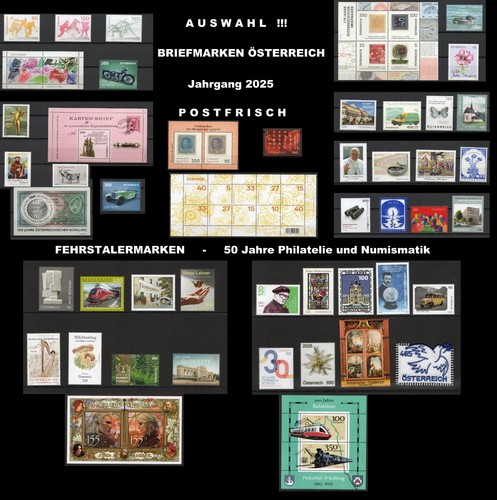 österreich 2025 briefmarken - Österreich,