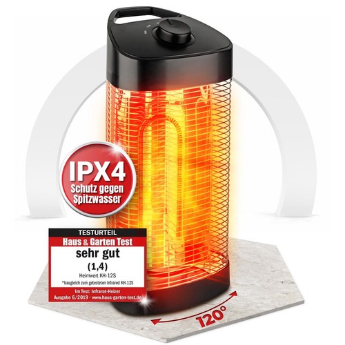Infrarot heizstrahler 1200w - heizstrahler,