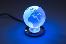 GLAS - WELTKUGEL (6,5cm) + LED