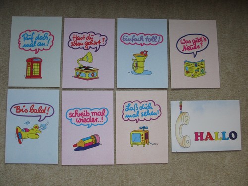 Postkarte postkarten stück - postkarte, 8
