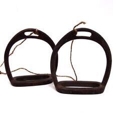 Steigbügel Paar Metall Messing 13 cm 2 Stück Reiterzubehör Pferdesport Pferd