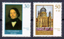 DDR 3358-3359 , postfrisch / ** / Neue Synagoge Berlin , L. Lewandowski