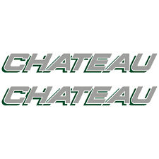 2 x CHATEAU 90cm x 11cm