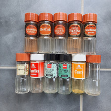 11x Gewürzgläser leer Gewürzstreuer UBENA u.a.
