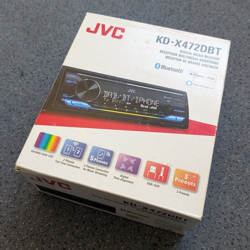 Jvc x472dbt autoradio - jvc,