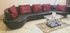 Leder Couch von Natuzzi 
