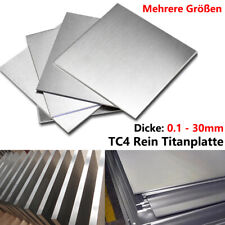 Titanblech TC4 Rein