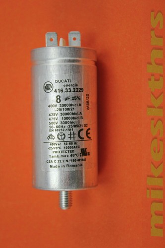 8uf 8µf 450v abs - 8uf,