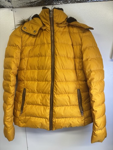 Zara damen mantel gelb - damen, gelb/senf