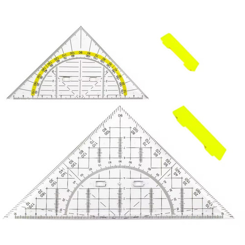 Geodreieck set 2pcs - geodreieck,
