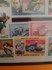 Briefmarken MOTORRÄDER Motiv