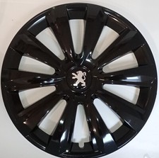 4 Radkappen Radzierblenden fur PEUGEOT 206 306 307 Partner Expert 16" SCHWARZ
