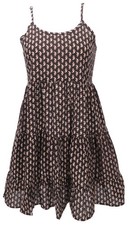 Boho Minikleid, Stufenkleid