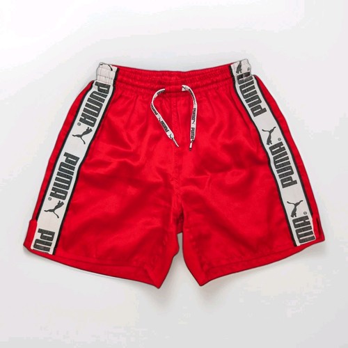 Puma glanz shorts 152 rot - glanz,