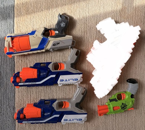 Nerf 5er set pistolen - set,