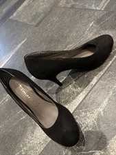 Tamaris Wildleder Schwarz High