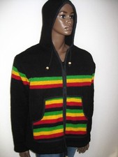 Woll Jacke gestrickt mit