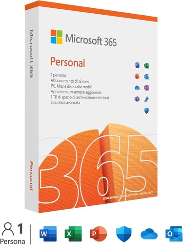 Microsoft 365 personal 1y - personal, [it]