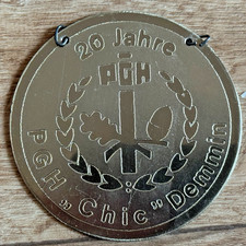 DDR Plakette 20 Jahre PGH - 20