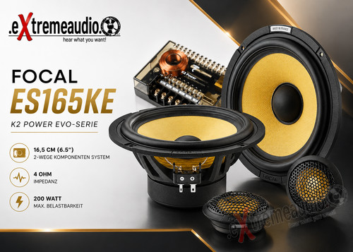 Focal es165ke cm - 16,5, (6.5")
