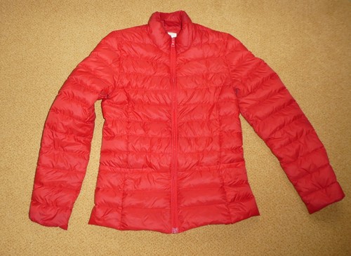 H&M_Daunenjacke_rot_Größe