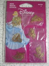 Brass Stencil - Embossing -Schablone - Disney-Kleinschablonen - Dachbodenfund 