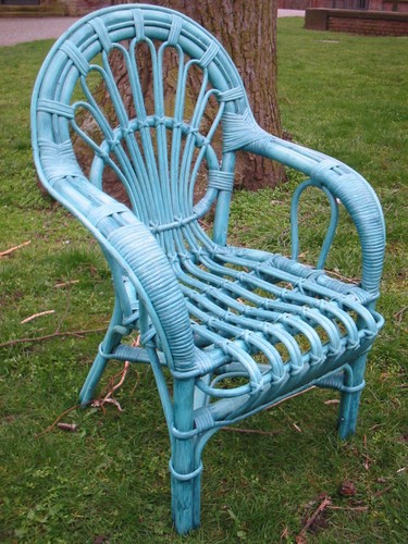 Kindersessel aus rattan - kindersessel,