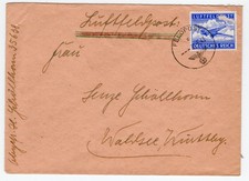 Feldpost 1943  Nachrichten Regiment der 4. Panzerarmee in der HG Mitte Osten