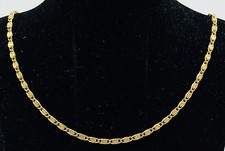 Modeschmuck kette vergoldet - modeschmuck, kette,
